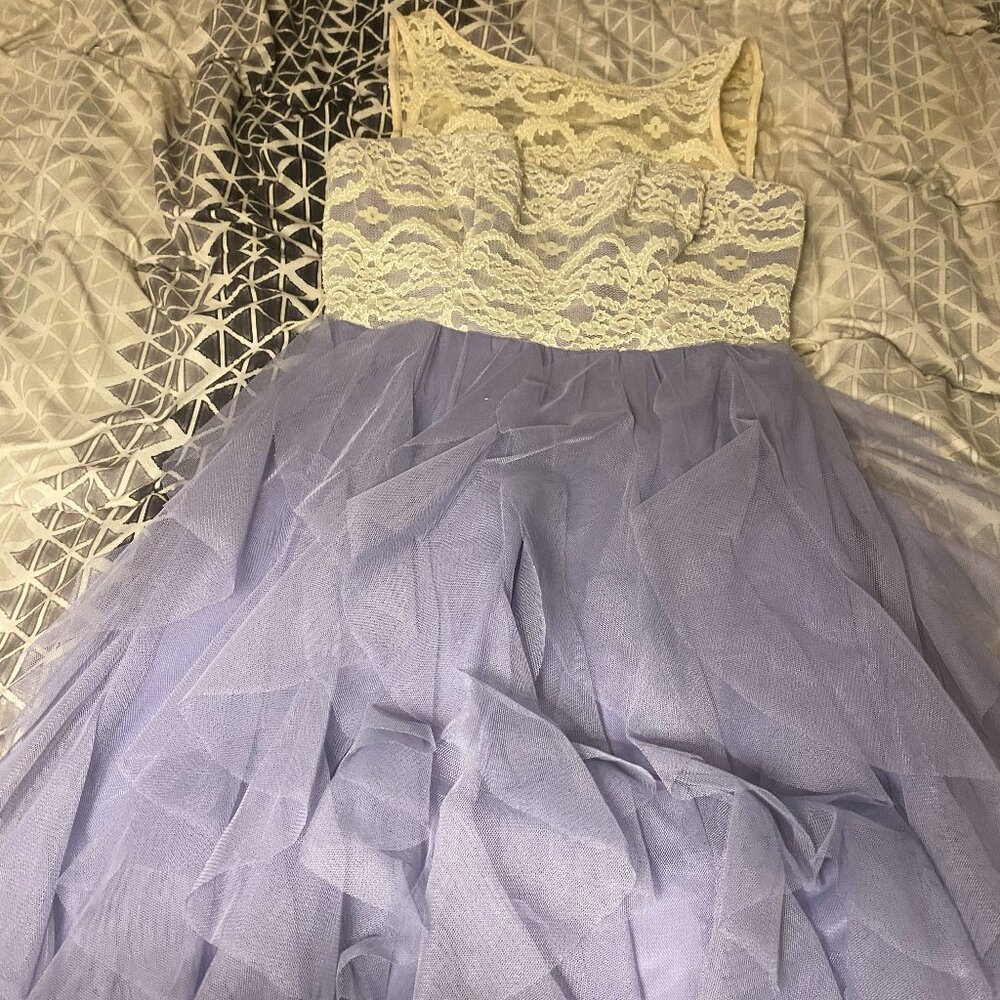 Lavender formal dress